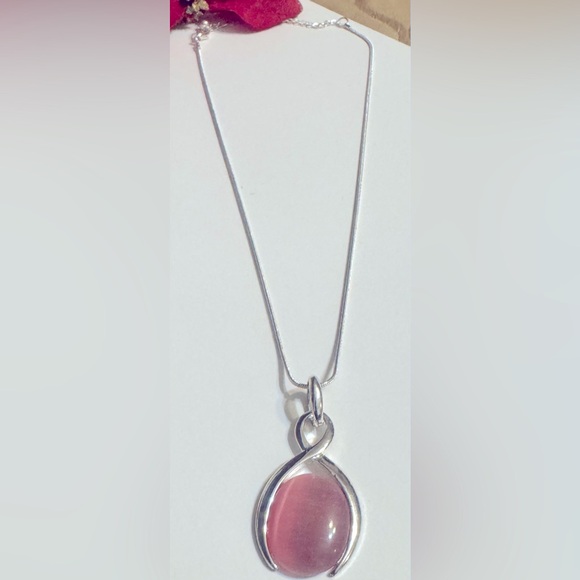 Kohl's Jewelry - Pink Opal Necklace